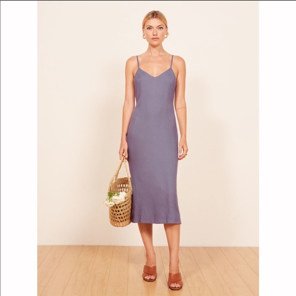 Jaxon dress in orchid / purple from Reformation